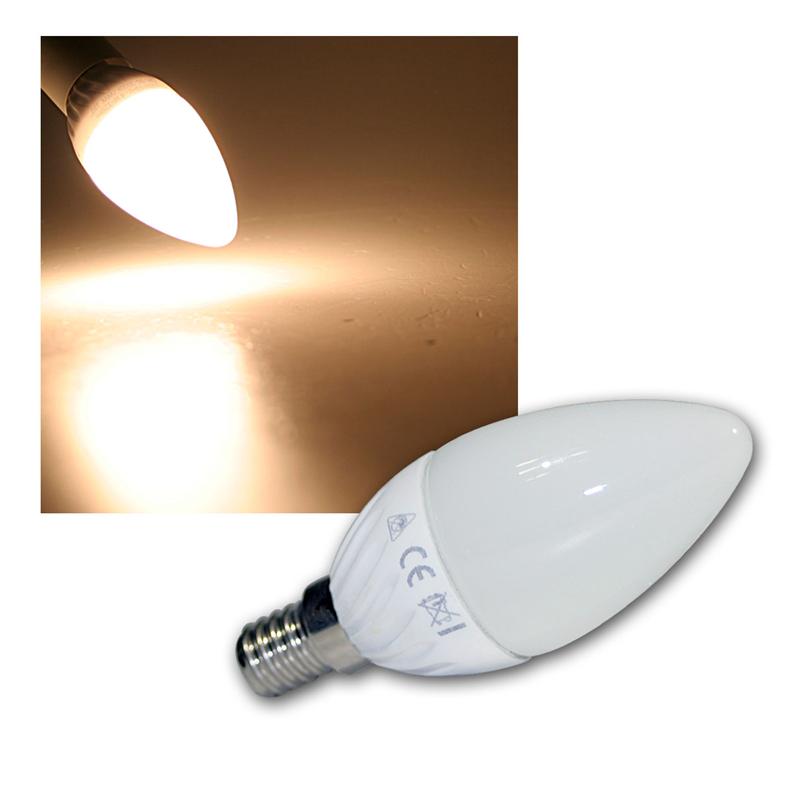 E14 LED Kerzenlampen Leuchtmittel versch Kerze Birne Glühbirne 230V Bulb Typen 