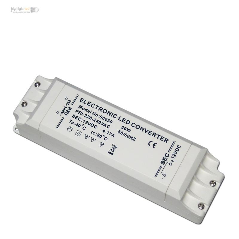 80W LED Trafo 12V 6,67 A 12V DC Transformator LEDs Adapter Vorschaltgerät EVG 