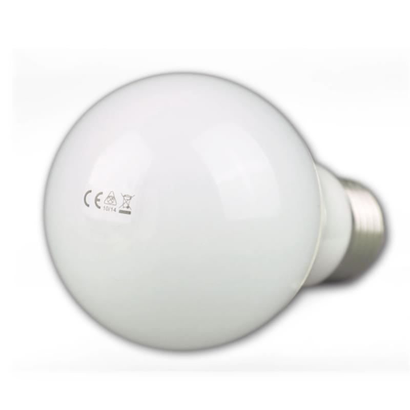 5 x LED Glühlampe E27 "G40 AGL" kaltweiß 340lm 230V/5W Glühbirne Leuchtmittel 