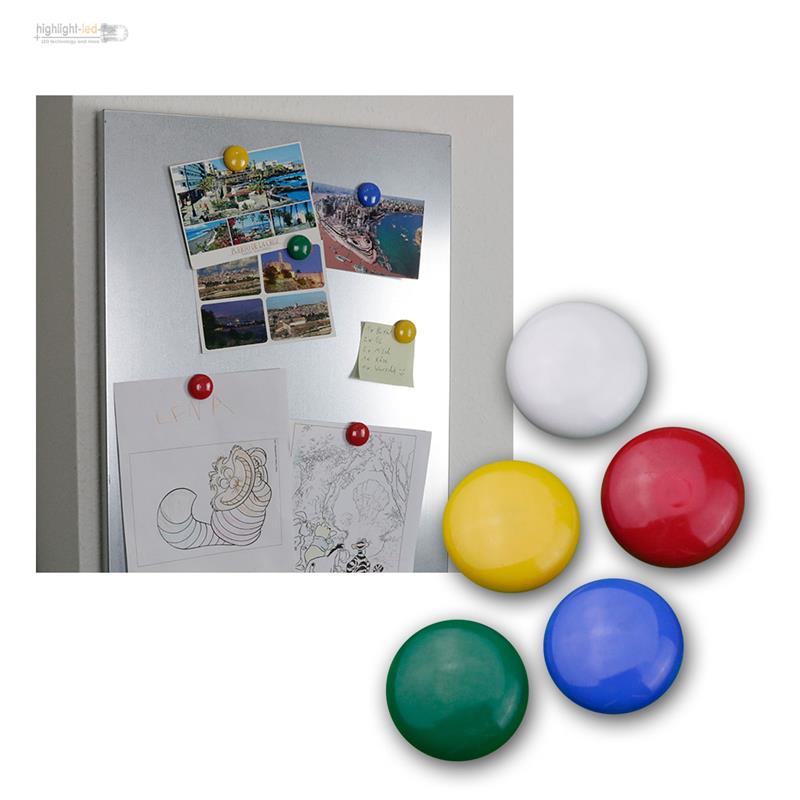 Magnet Magnete 10x Whiteboard Pinnwand Flipchart Kühlschrank Spielfigur Medium 