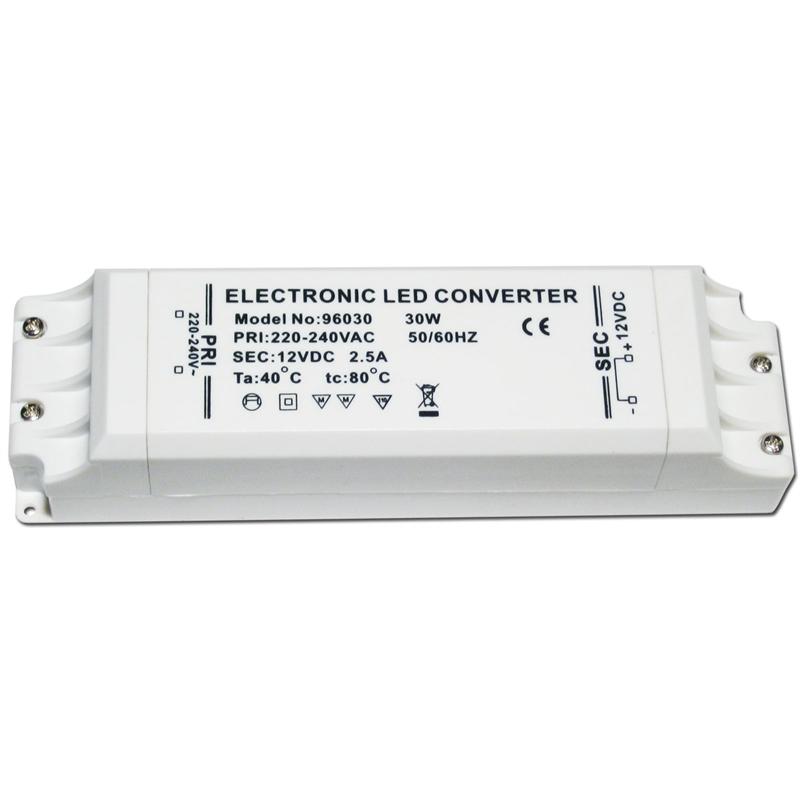 Transformador LED ip20 12 voltios controladores Driver transformador balastro 12v dc CED