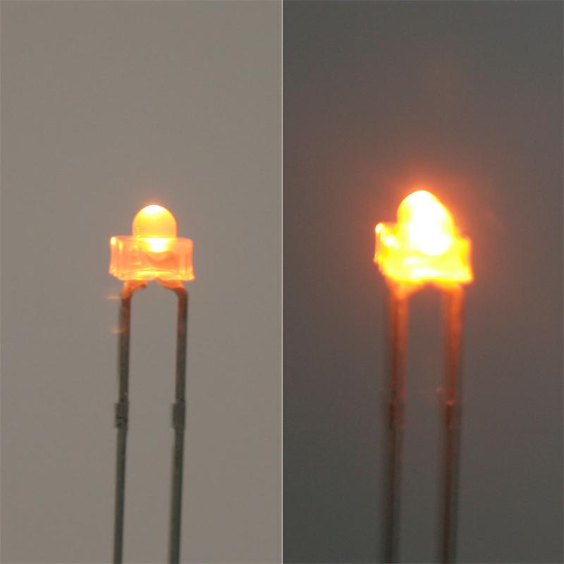 Leuchtdioden 50 LED wasserklar 1,8mm PINK Miniatur LEDs ROSA 