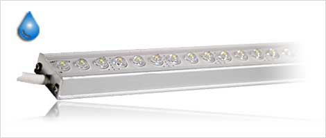 4er Set LED Alu-Lichtleiste Superflach kaltweiß Leiste Küchenlampe Leisten+Trafo 