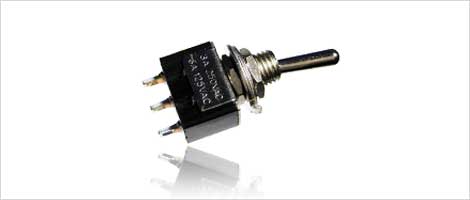 Schnurschalter Kabel Wipp Schalter - 2.5A 250V SCHWARZ