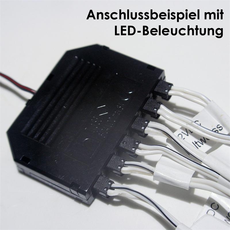 LED-Lauflichtplatine Für LED-Gürtelserie 6 Kanäle 220 V AC