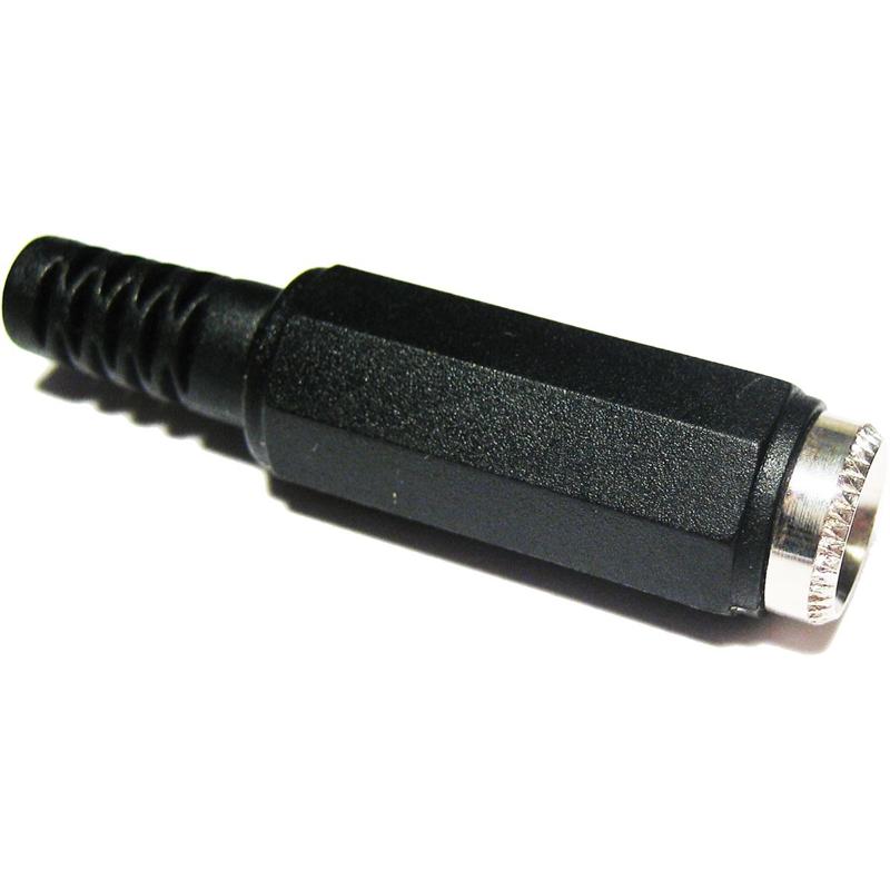 Dc-kupplung 2-polig Pin 2 1mm mit Knickschutz for sale online 