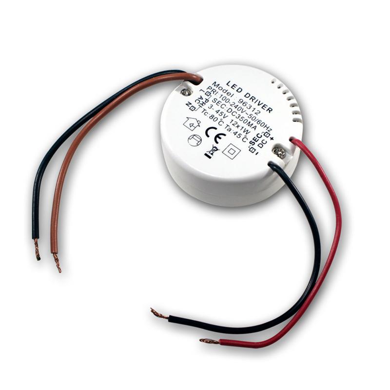 rund elektronischer LED-Trafo 3-45V 