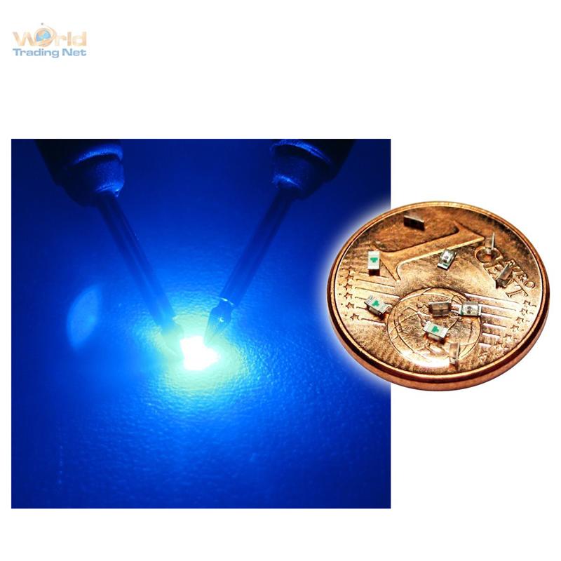 50 LEDs BLAU 5mm wasserklar Leuchtdiode bleu blauw blue blaue LED Leuchtdiode 