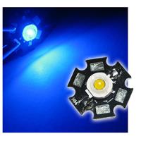5 x Hochleistungs LED Chip 1W warm-weiß HIGHPOWER STAR 