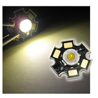 5 x Hochleistungs LED Chip 1W GELB HIGHPOWER STAR LEDs yellow jaune Leuchtdioden 