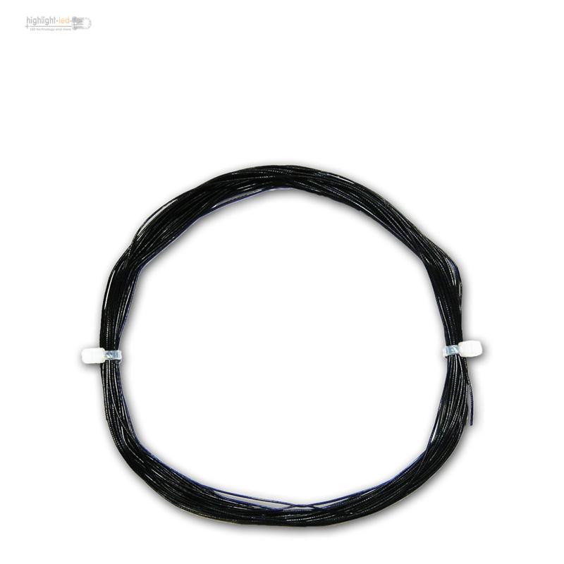 0,22€/m Dekoderlitze cable wire 10m Litze 0,04mm² extra dünnes Kabel flexibel 