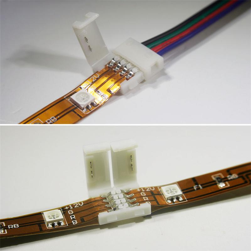 Schnell verbinder Klick Kabel für RGBW LED Strip auf Controller Steckverbindung
