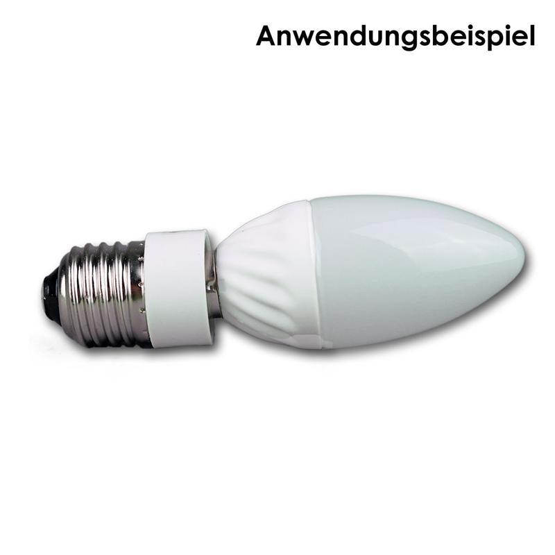 mumbi Lampensockel Adapter E14 auf E27 Lampe Leuchte Sockel Birne Fassung Bulb 