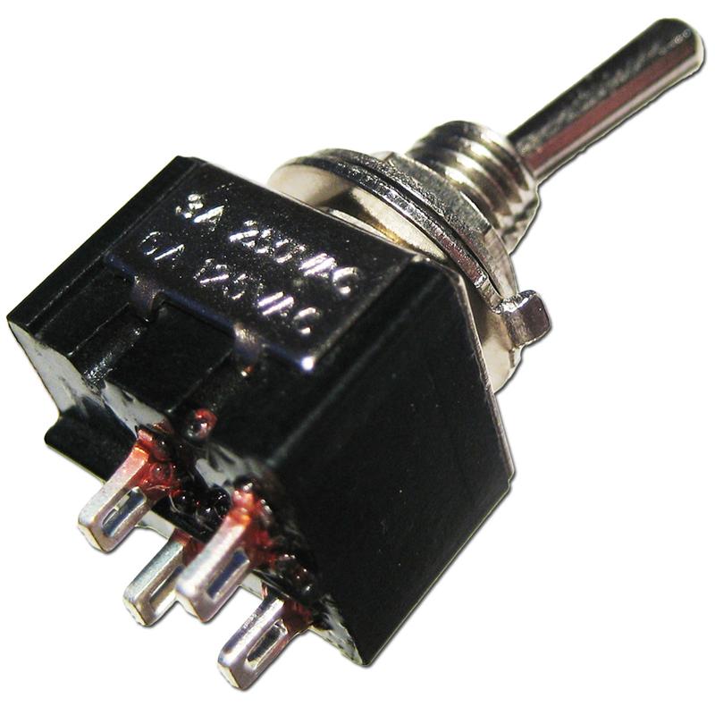 10x MTS-101 Kippschalter Kipp Miniatur Schalter Umschalter 2 Polig KFZ Switch 