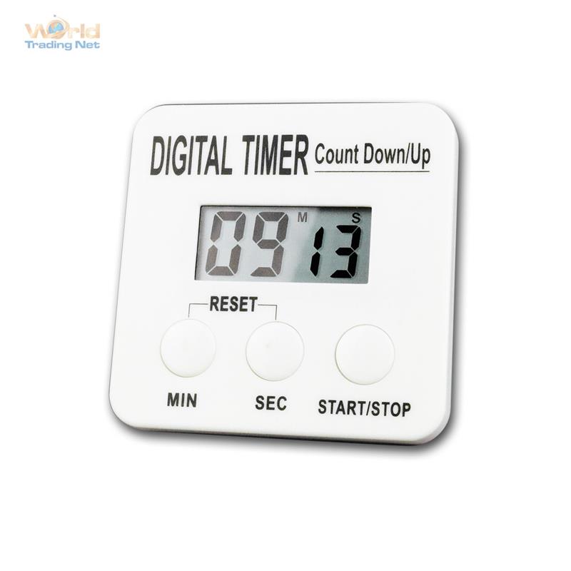 Kurzzeitmesser, Küchentimer, digitaler Countdown Stoppuhr digital Timer, Eieruhr
