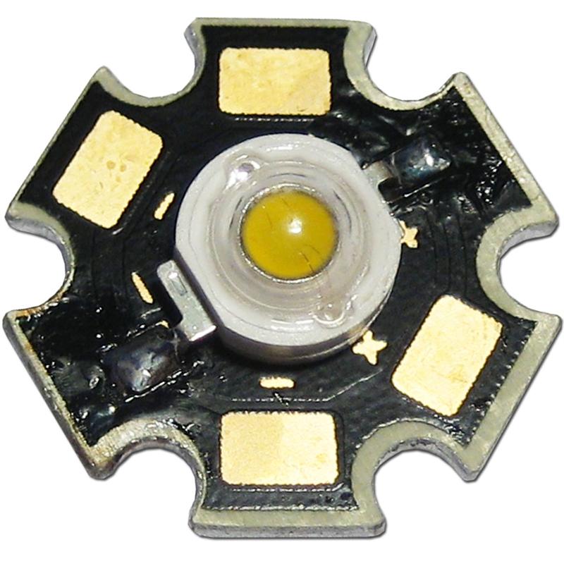 Hochleistungs LED Chip 3W pur-weiß HIGHPOWER WHITE LEDs 