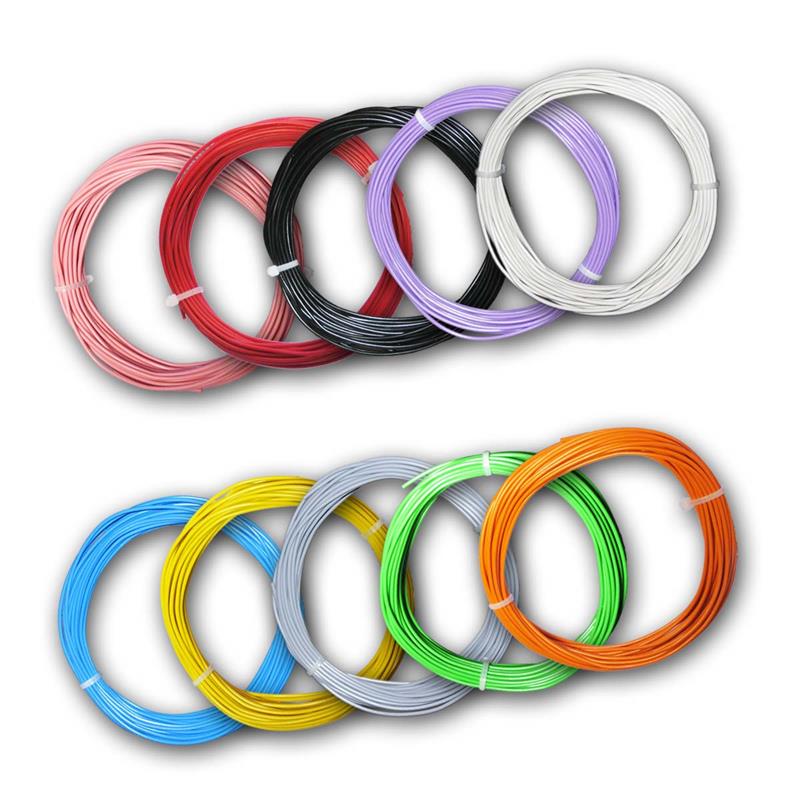 10m LiY Kabel 0,14mm²  10 Meter Litze Kupferlitze 10 Farben zur Auswahl 