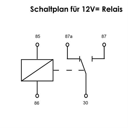 Relais Fur Kfz 12v 150ma 1xum 30a Umschaltrelais Wechselrelais Fur Auto Ebay