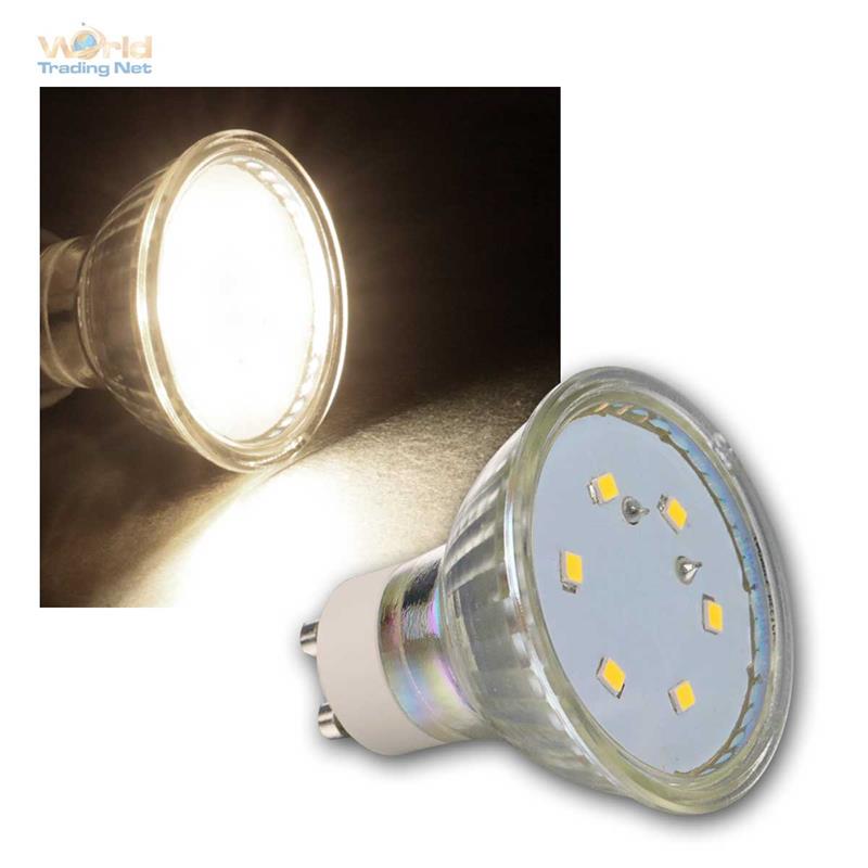 daylight Birne Spot Lampe GU10 LED Strahler Leuchtmittel "ET-10" 3W warmweiß 