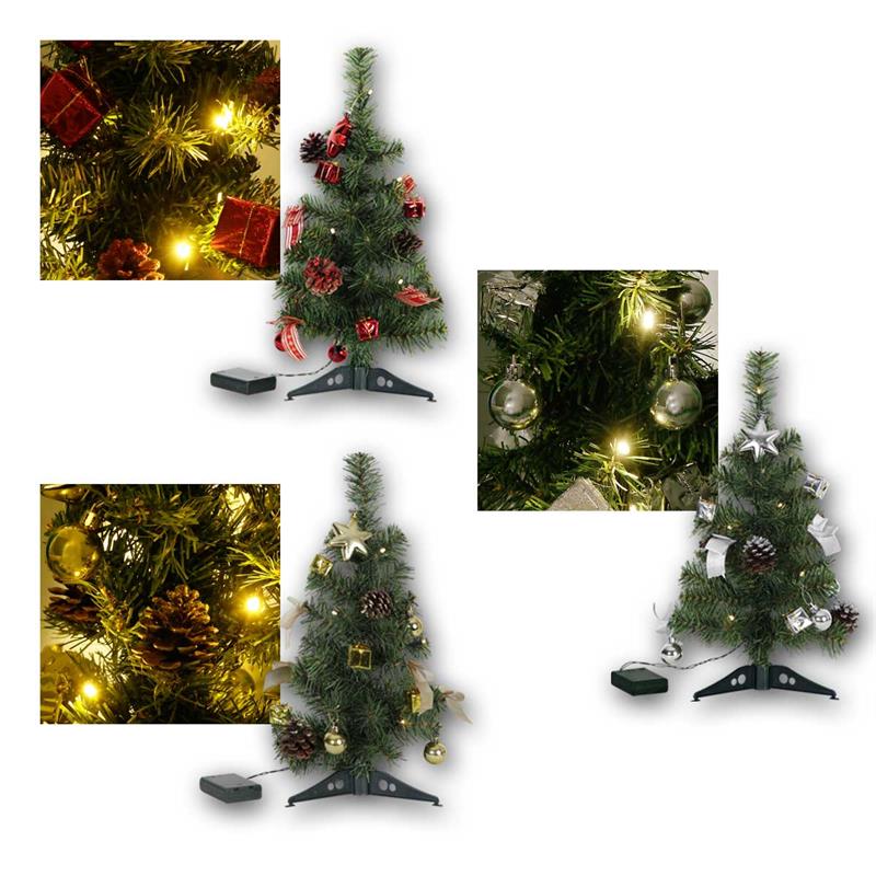 Led Christmas Tree Decorage Outdoor 45cm In 3 Colours