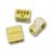 10 WAGO Micro-Steckklemmen 4x 0,6-0,8 mm² -  gelb