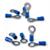 Ringkabelschuhe blau für Kabelquerschnitte von 1,5-2,5mm²