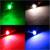 3W Highpower LED, die rot, grün, blau oder warmweiß leuchtet