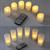 6er Set warmweiße LED-Kerzen mit Fernbedienung