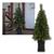 LED Tannenbaum Hytte, ca. 120x50cm, warmweiß