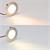 LED Einbaustrahler für akzentuierte Beleuchtung in Innenräumen