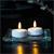 LED Teelicht Kerze aus Kunststoff für den Innenbereich