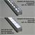 Eloxiertes  U-Profil aus Aluminium für LED-Streifen