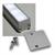 End-Abschlußplatte für Aluminium-U-Profil flach