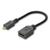 Adapter Micro HDMI Stecker auf HDMI Buchse