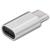 Adapter USB-C™ auf Micro-USB 2.0, silber