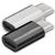 Adapter USB-C™ auf Micro-USB 2.0, silber oder grau