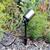 Gartenlampe Edelstahl-Korpus und Erdspieß, ohne Leuchtmittel