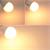 LED Energiesparlampe warmweißes Licht für Wohlbehagen und Entspannung