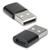 Adapter USB-C™ auf USB-C™, 90° Winkel, Verlängerun