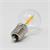 LED Energiesparlampe Sockel E10 für 23-55V AC mit nur ca. 0,5W