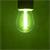 LED Leuchtmittel in grün mit Kunststoff-Leuchtkörper