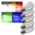 E27 Lichterketten-Birne ST45 230V verschiedene Farben
