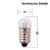 Glühbirne E10 mit dem Maß 11x23mm (ØxL) ideal für Taschenlampen