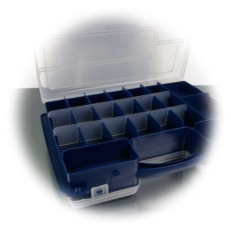 Tool Assortment Box 2 Fold With Carrying Handle Plastic