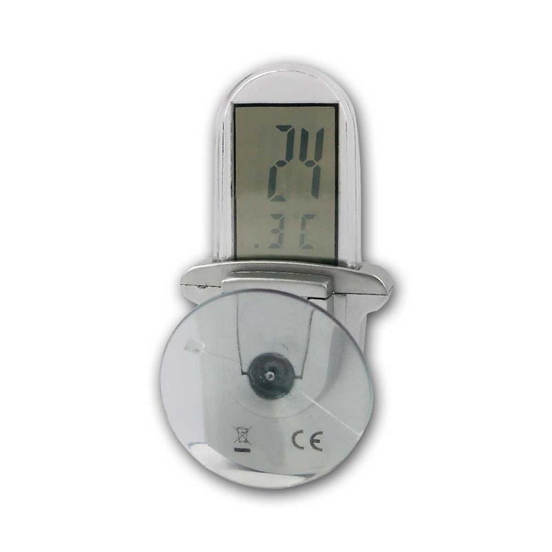 °C Thermometer Saugnapf Außenthermometer Innenthermometer 16,5cm 2 VÖGEL 