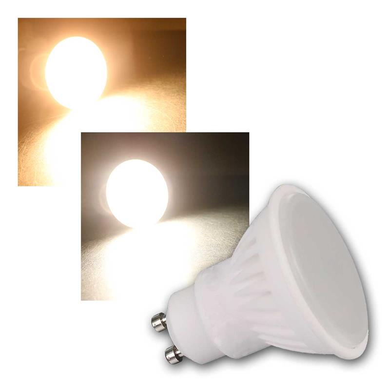 SMD LED Leuchtmittel Hochvolt 5W = 50 Watt Birne GU10 230V Warmweiß Kaltweiß