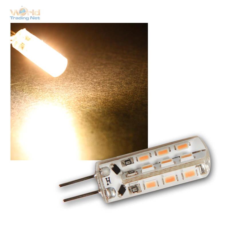 G4 LED Mini Birne Silicia 360° 12V 120/160lm Leuchtmittel Stecksockellampe Lampe 
