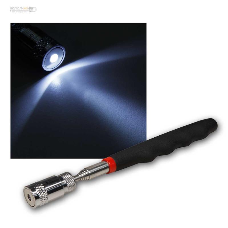 Pick-Up Werkzeuge McPower, LED Pick + Teleskopspiegel + Magnetheber  ausziehbar