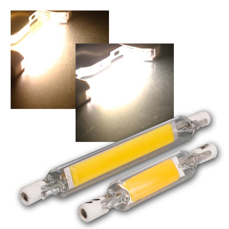 R7s LED-Leuchtstab 78mm/118mm Birne Lampe Leuchte Leuchtmittel warm/neutral 