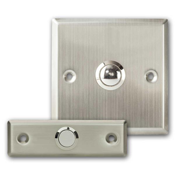 Doorbell button for surface mounting, 24V | 90x28x5mm